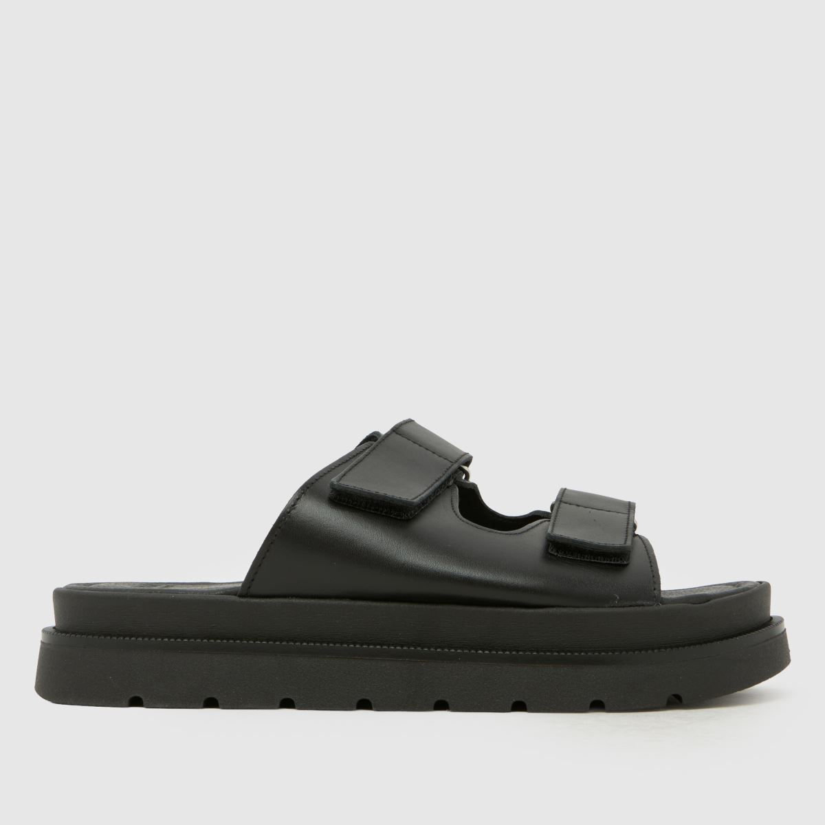 schuh Trina Chunky Leather in Black schuh Trina Chunky Leather