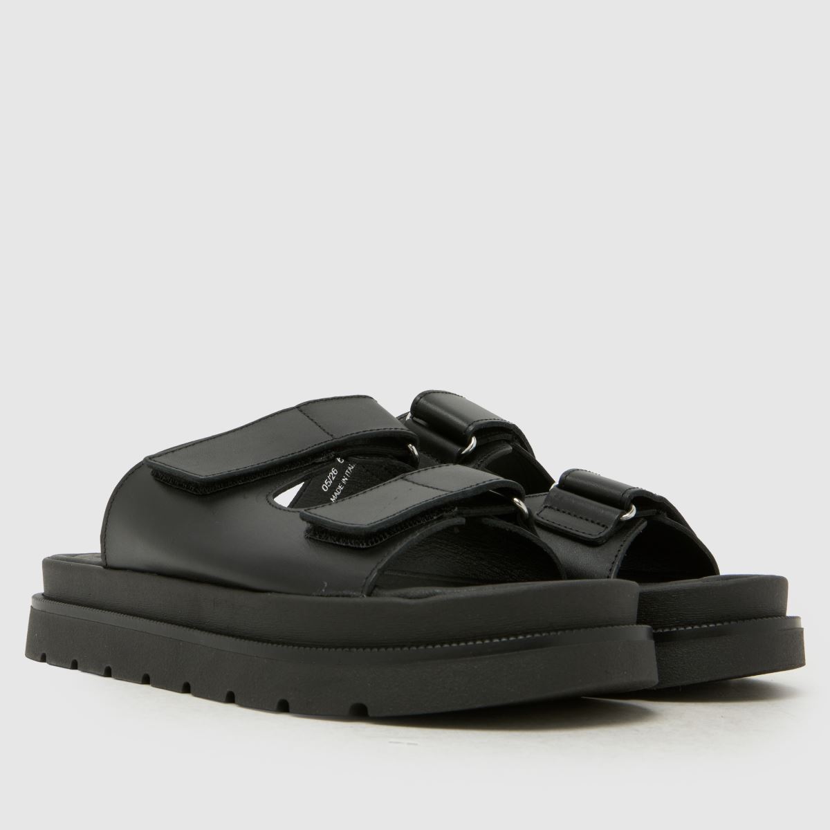 schuh Trina Chunky Leather in Black schuh Trina Chunky Leather 3