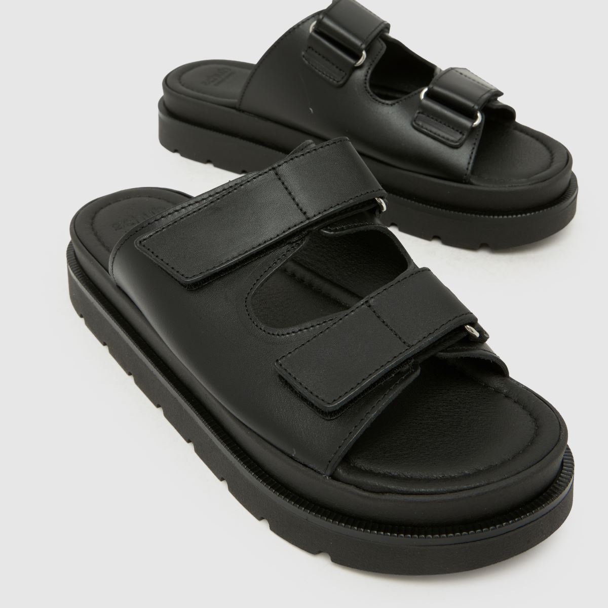schuh Trina Chunky Leather in Black schuh Trina Chunky Leather 4