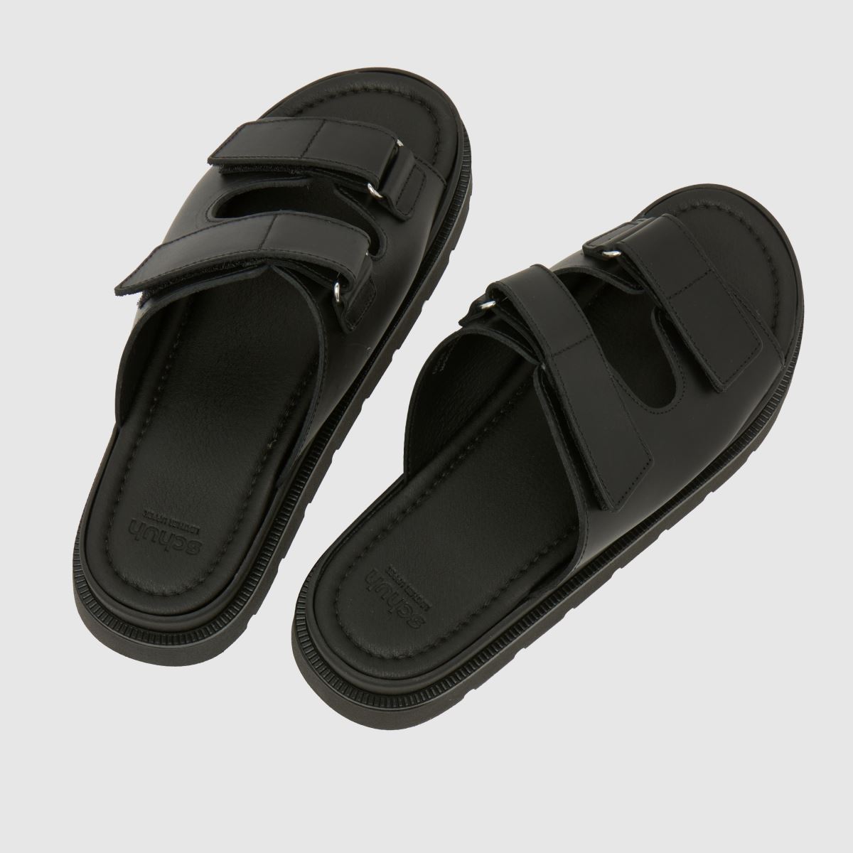 schuh Trina Chunky Leather in Black schuh Trina Chunky Leather 7