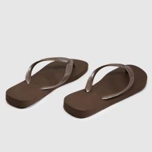 Havaianas Top Tiras Flip in Dark Brown Havaianas Top Tiras Flip,3 of 4