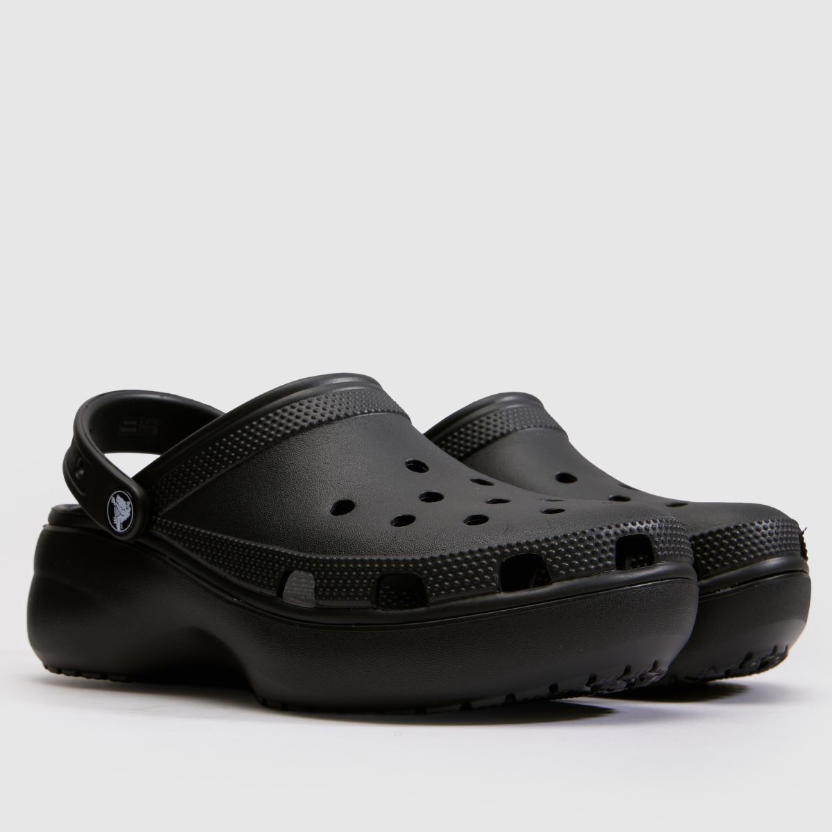 Crocs Classic Platorm Clog in Black Crocs Classic Platorm Clog 3