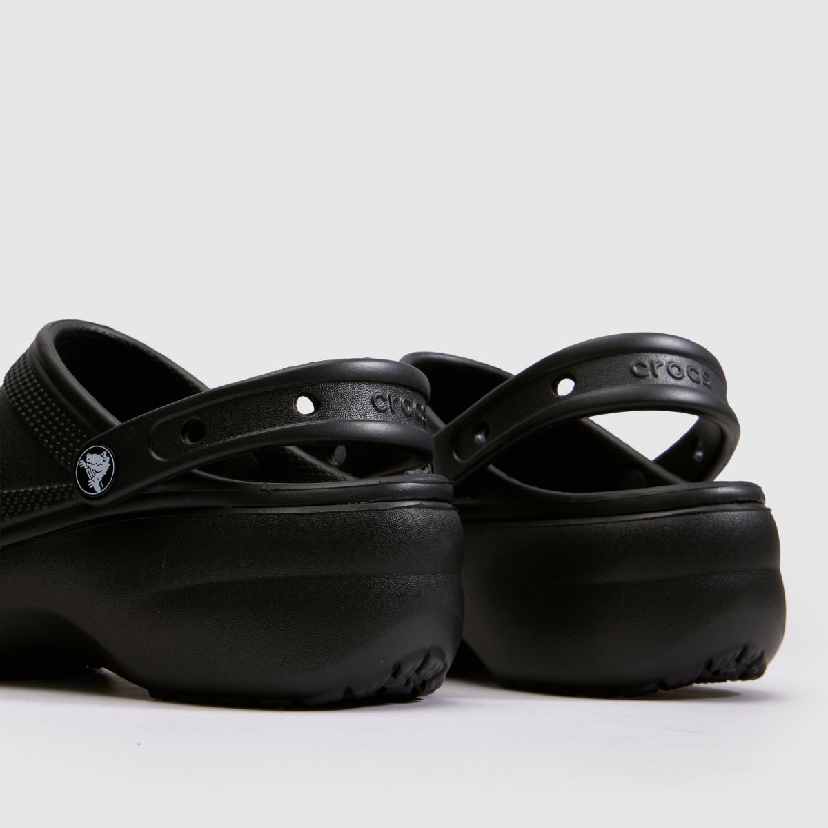Crocs Classic Platorm Clog in Black Crocs Classic Platorm Clog 7