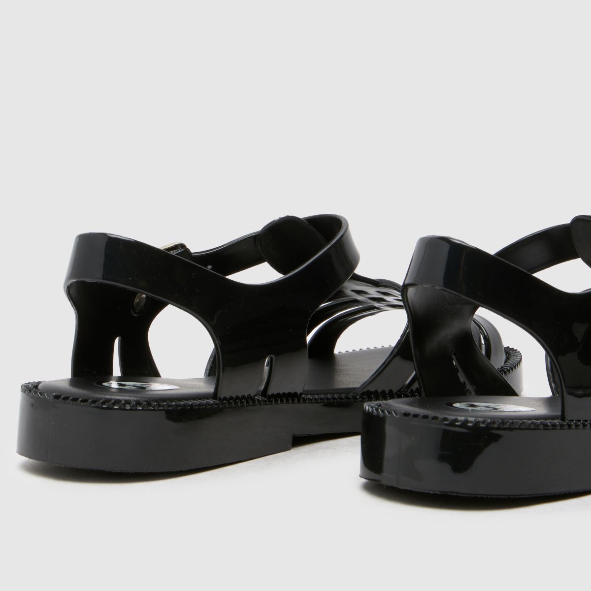 JUJU JELLIES Reilly Open Toe in Black JUJU JELLIES Reilly Open Toe 7