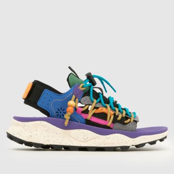 FLOWER MOUNTAIN Purple Punku Womens Sandals