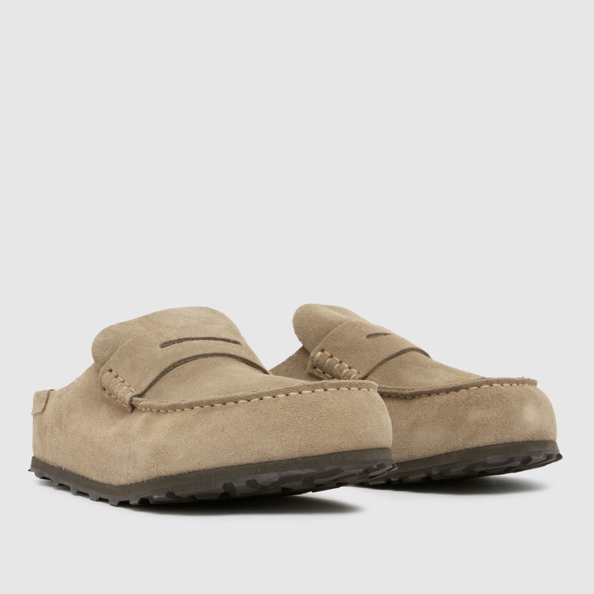 Womens Taupe BIRKENSTOCK Naples Sandals | schuh