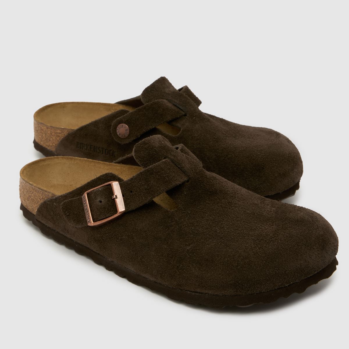 BIRKENSTOCK Boston Clog Narrow Fit in Brown BIRKENSTOCK Boston Clog Narrow Fit 4