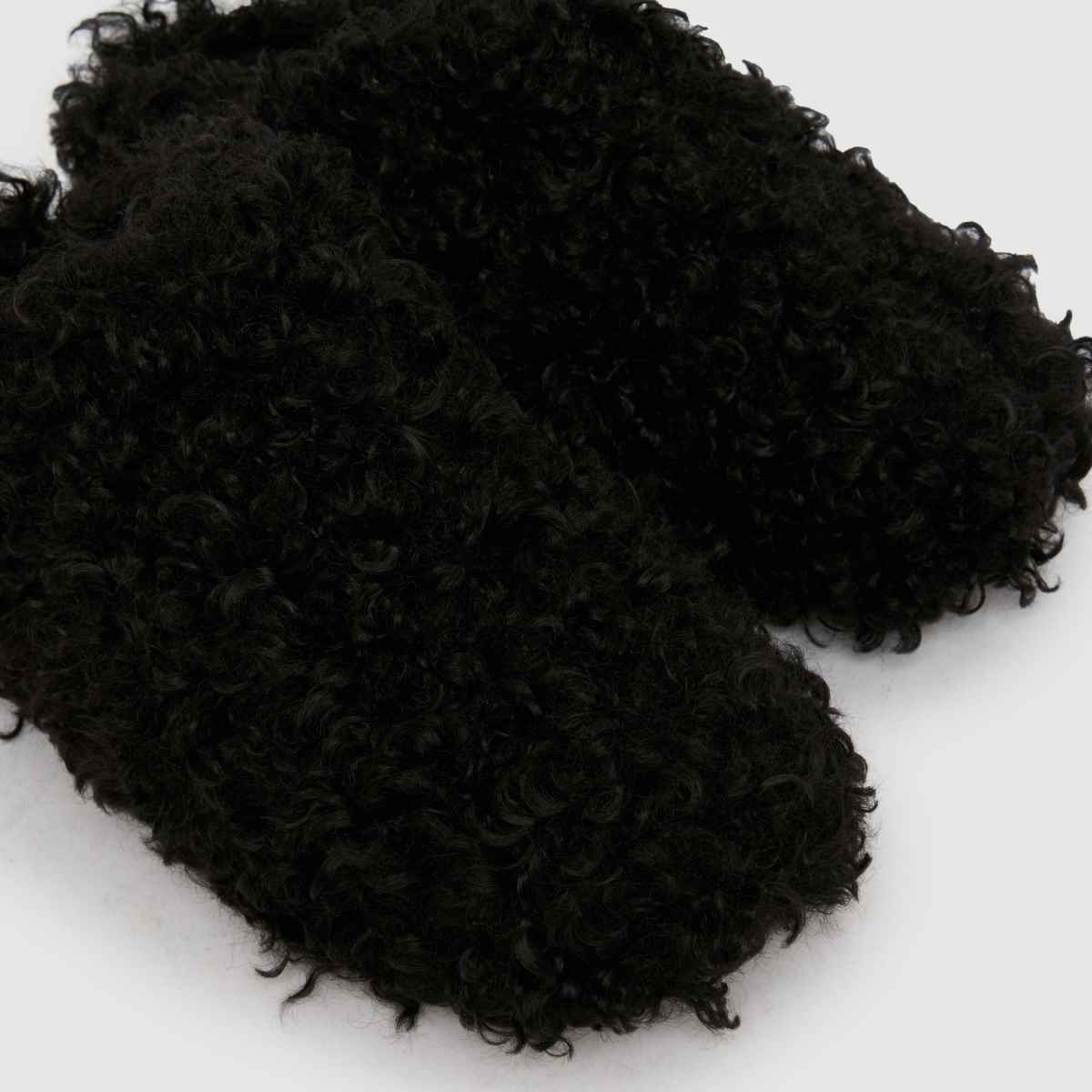 Azalea Wang Darwin Poodle Mule in Black Azalea Wang Darwin Poodle Mule 4