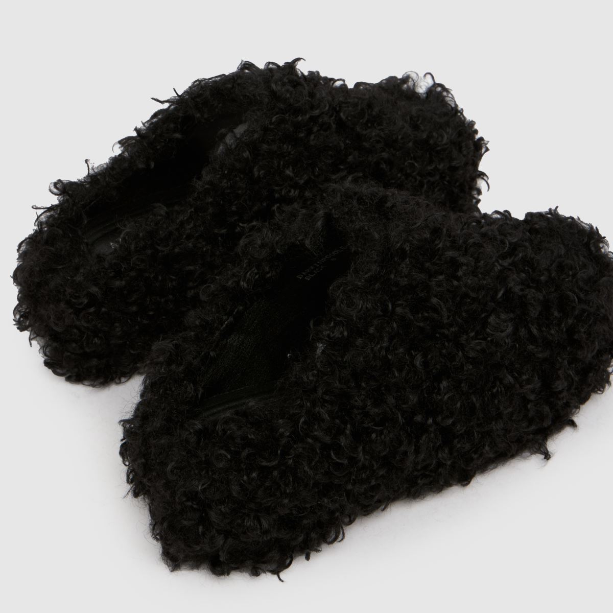 Azalea Wang Darwin Poodle Mule in Black Azalea Wang Darwin Poodle Mule 7