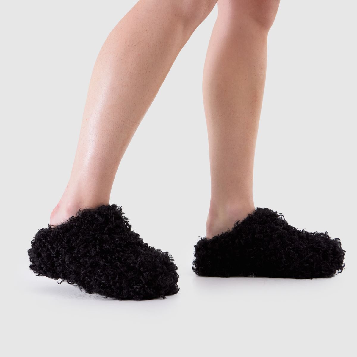 Azalea Wang Darwin Poodle Mule in Black Azalea Wang Darwin Poodle Mule 8