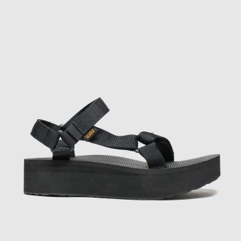 Teva black flatform universal sandals Teva black flatform universal sandals