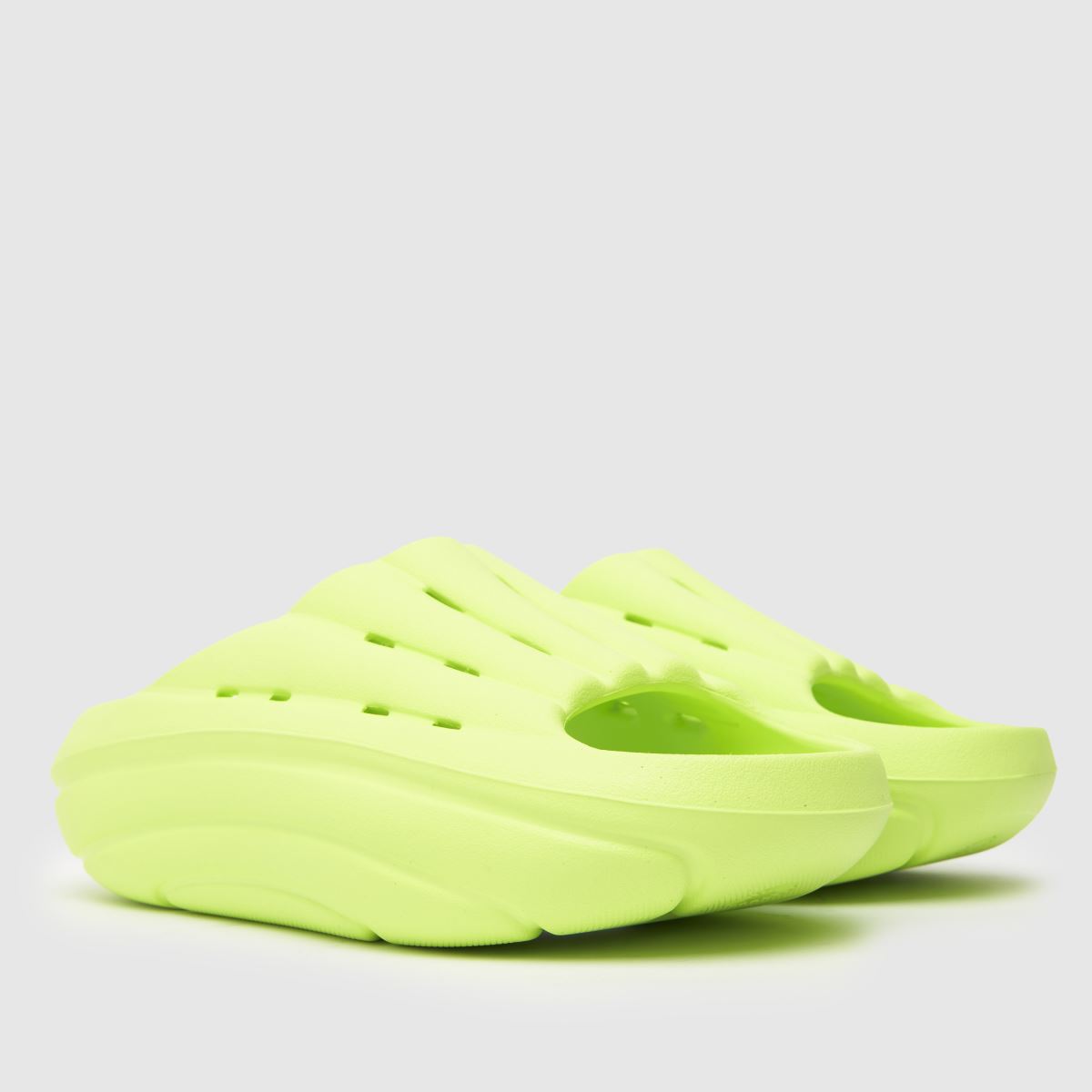 Womens Lime UGG Foamo Slide Sandals schuh