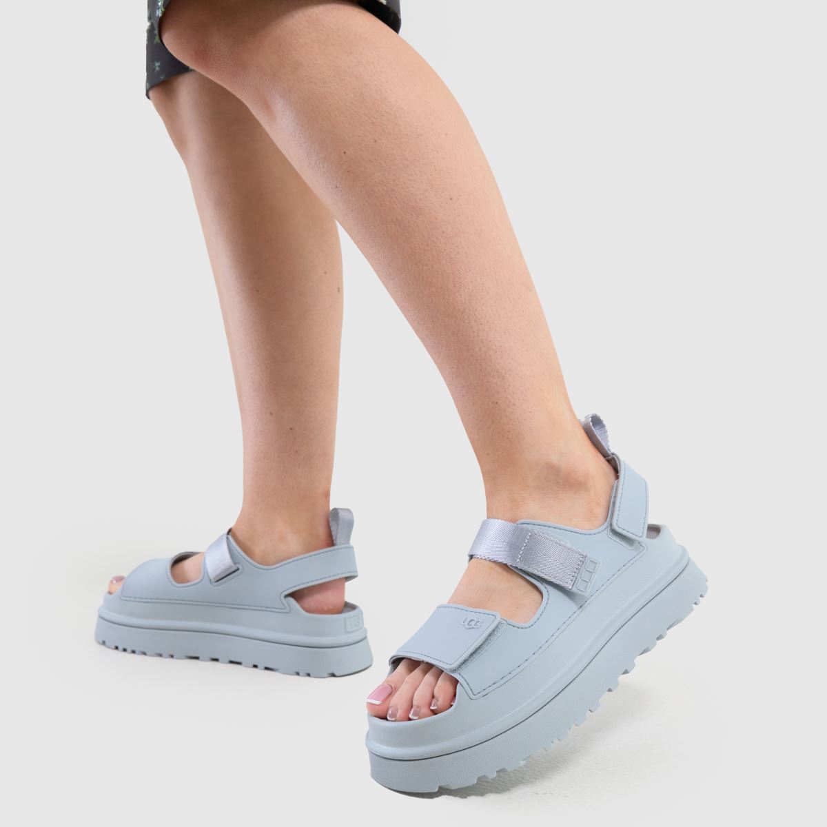 Womens Sea Foam UGG Goldenglow Sandals | schuh