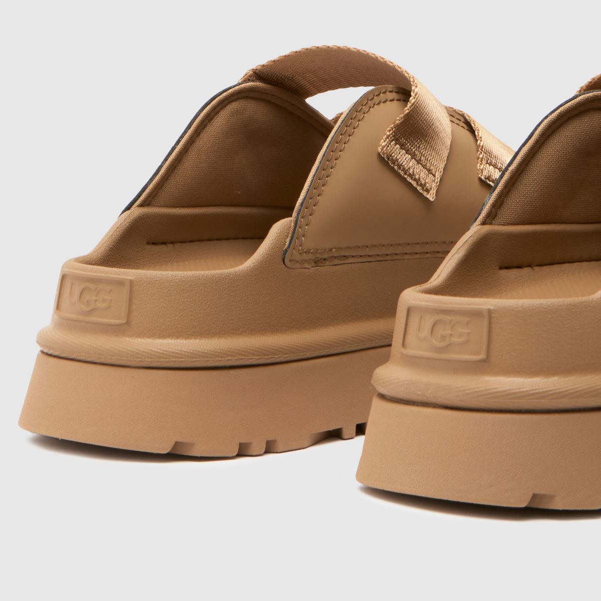 靴 UGG GoldenGlow Slide Dark Sand Women's UGG Goldenglow Slide Dark Sand – Footwear etc.