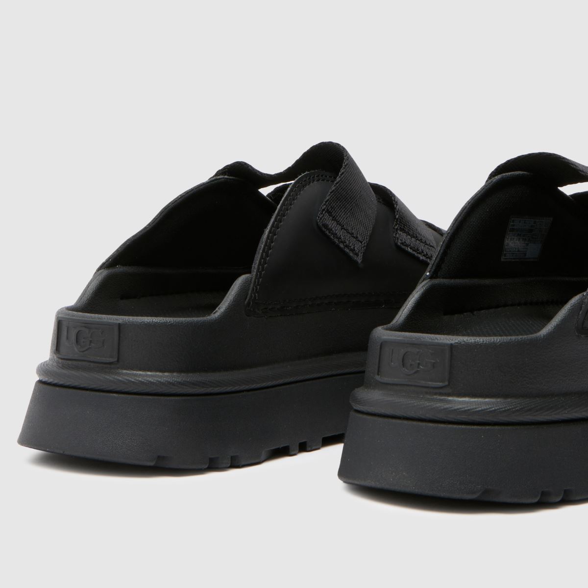 Womens Black UGG Goldenglow Slide Sandals | schuh