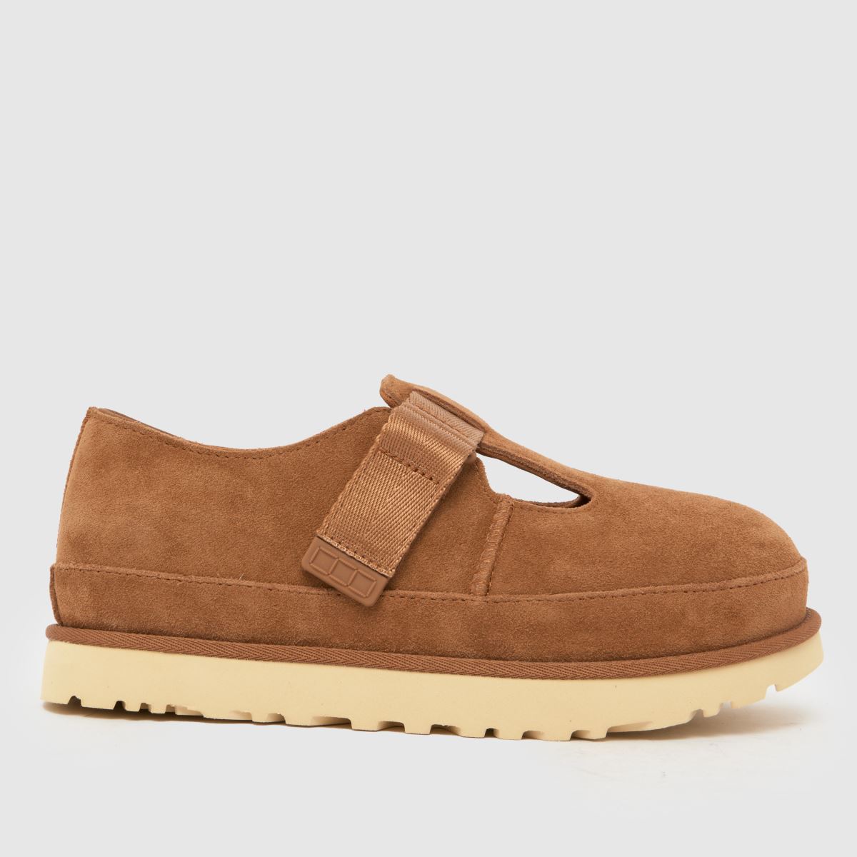 UGG Goldenstar Hi Clog Sandals in Chestnut