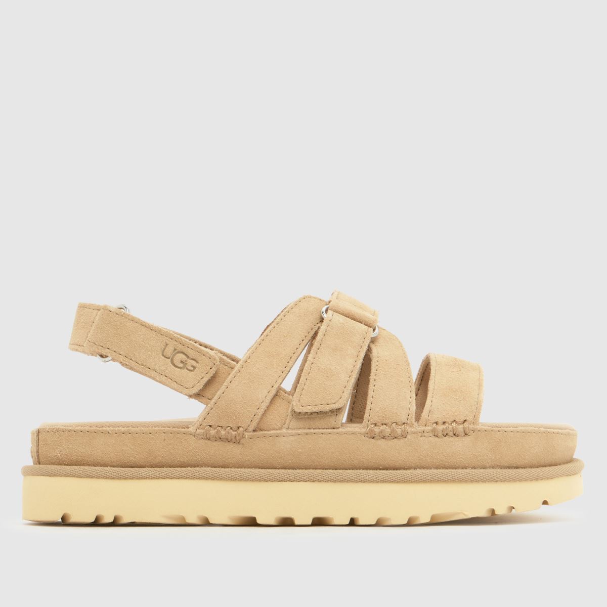 UGG Goldenstar Gleam Sandals in Mustard Seed
