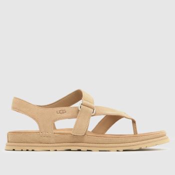 UGG Sand Goldengaze Toe Post Womens Sandals