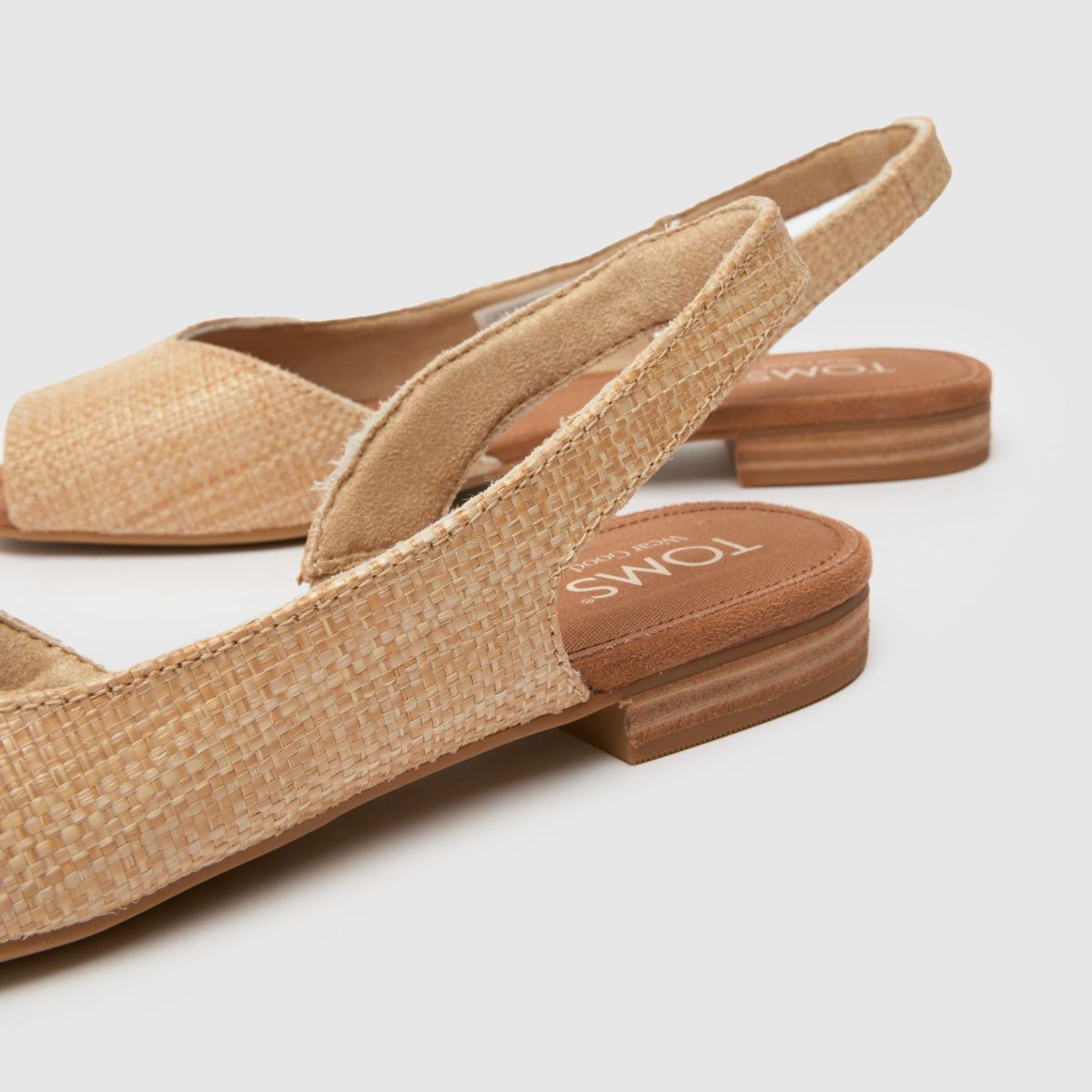 TOMS Briella Slingback Ballet Flat in Natural TOMS Briella Slingback Ballet Flat 7