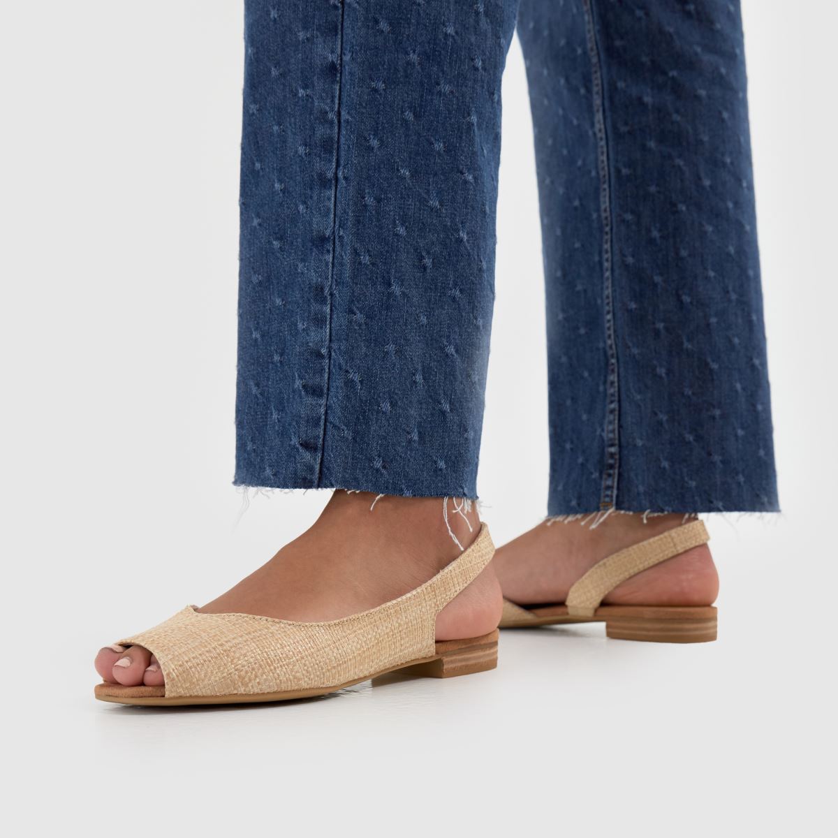 TOMS Briella Slingback Ballet Flat in Natural TOMS Briella Slingback Ballet Flat 8