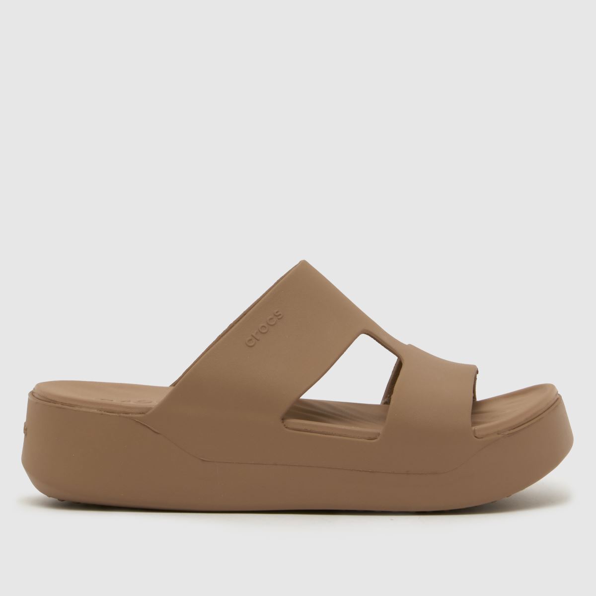Crocs Getaway Platform Sandals in Taupe