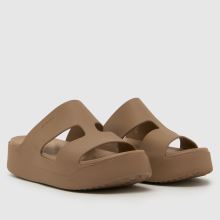 Crocs Getaway Platform in Taupe Crocs Getaway Platform,2 of 4