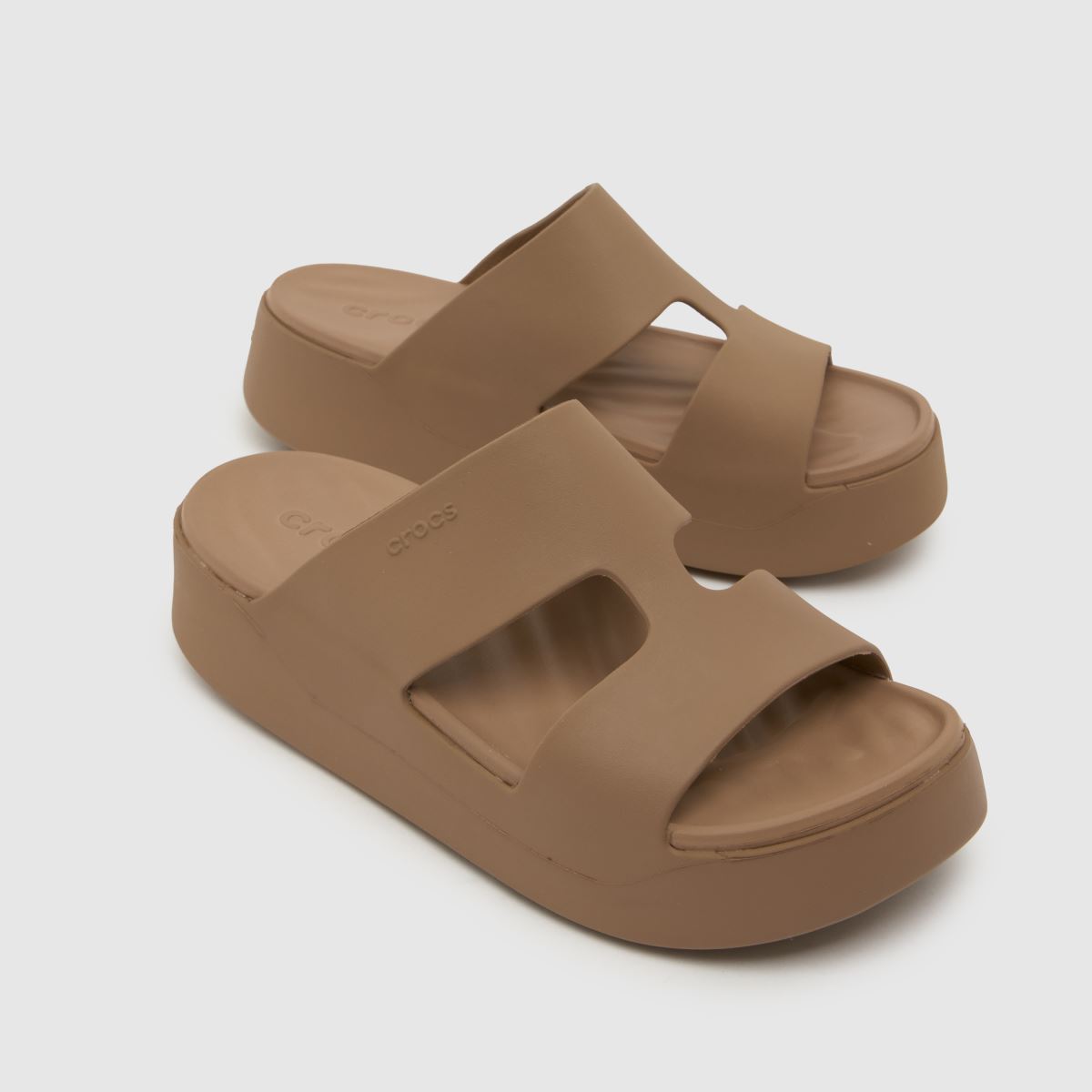 Crocs Getaway Platform in Taupe Crocs Getaway Platform 4