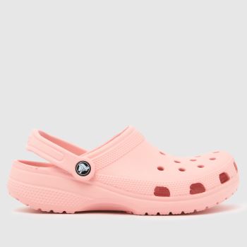 Crocs Pale Pink Classic Clog Womens Sandals