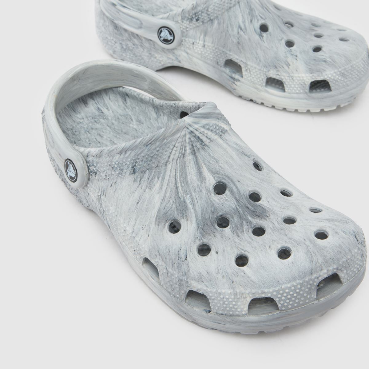 Crocs Classic Marbled Clog in Grey Crocs Classic Marbled Clog 4