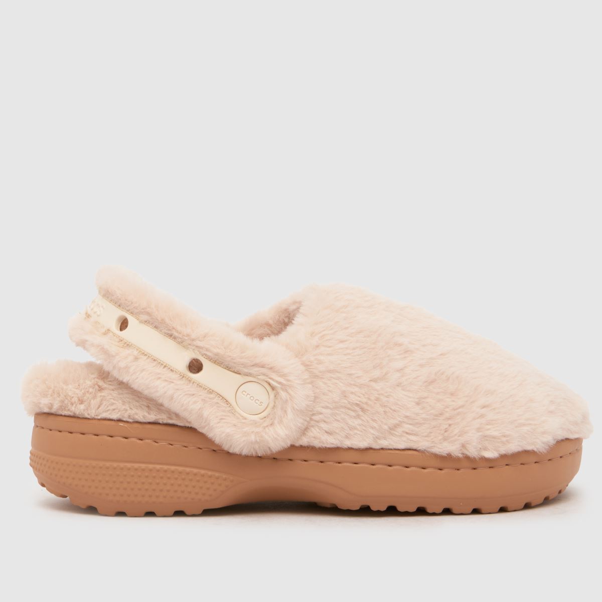 Crocs Classic Unfurgettable Clog Sandals in Pale Pink