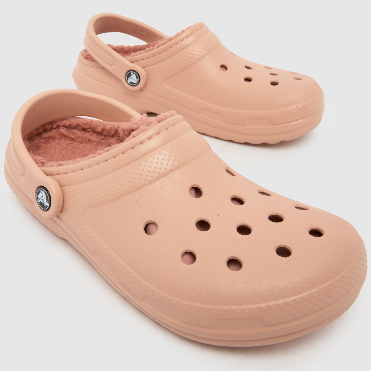 Crocs Classic Lined Clog in Pink Crocs Classic Lined Clog 4