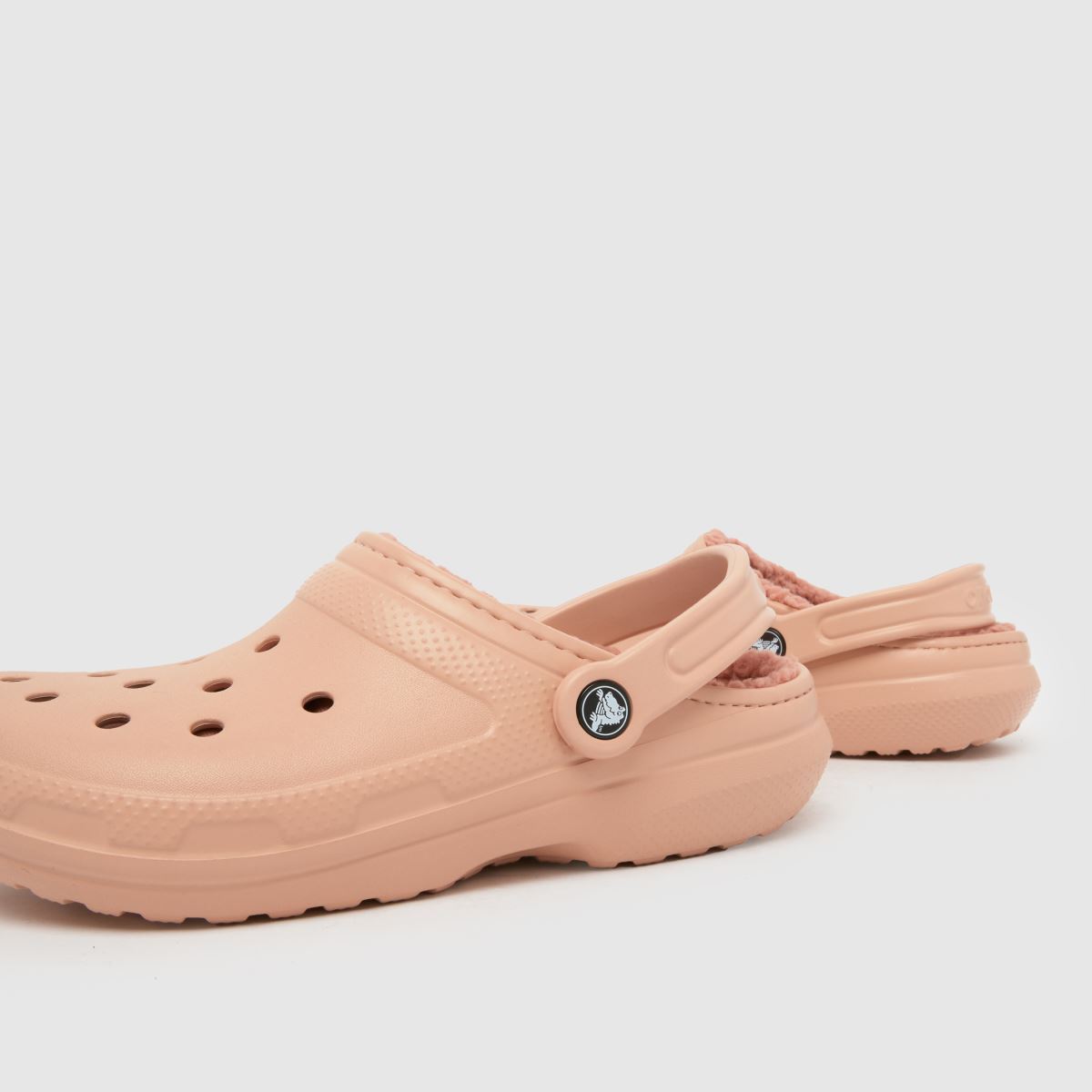 Crocs Classic Lined Clog in Pink Crocs Classic Lined Clog 7