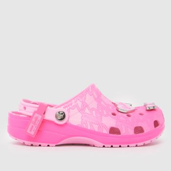 Crocs Multi Classic Barbie Clog Womens Sandals