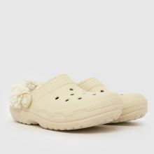 Crocs Classic Fleece Lined Clog in Stone Crocs Classic Fleece Lined Clog,2 of 4