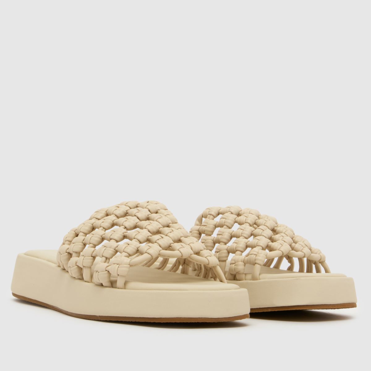 SIMMI Elena Raffia Slide in Off-White SIMMI Elena Raffia Slide 8