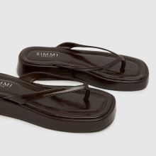 SIMMI Kimmie Platform Flip in Brown SIMMI Kimmie Platform Flip,4 of 4