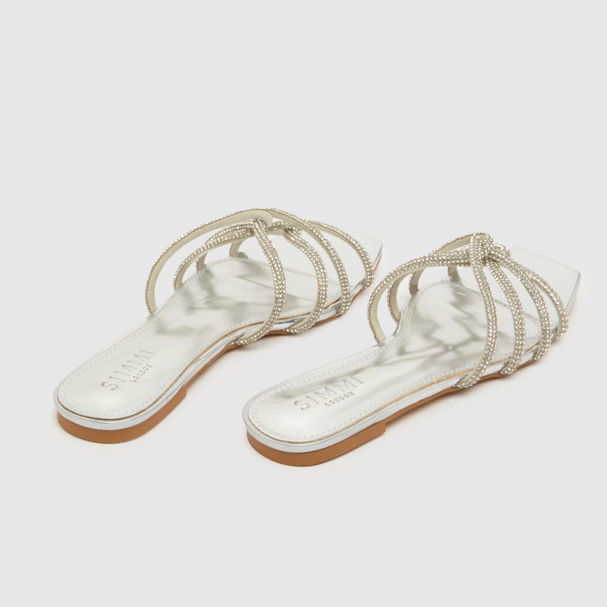 SIMMI Esther Bling Slide in Silver SIMMI Esther Bling Slide 7