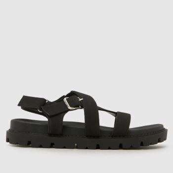 SIMMI Black Kindy Womens Sandals