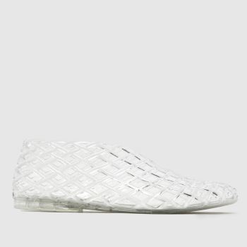 schuh Clear Terrel Jelly Womens Flats
