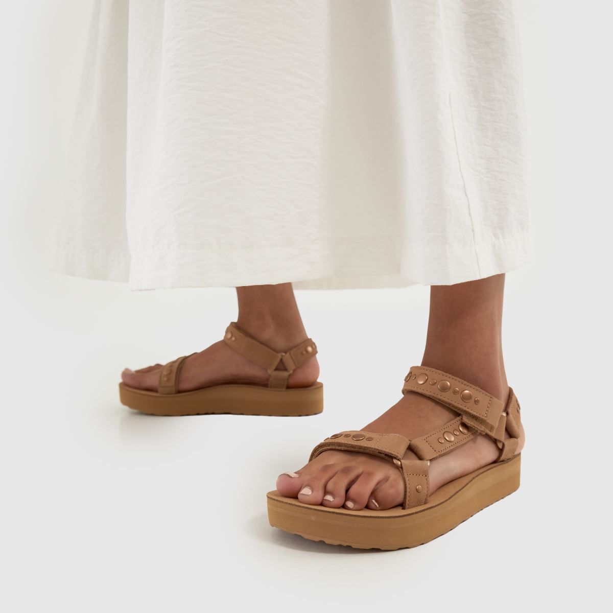 Teva Sandals Teva Tan Universal Leather Sandals Teva Midform Tan