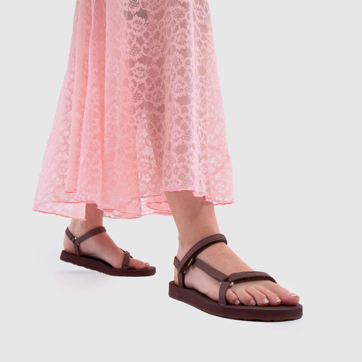 Teva Original Universal Slim in Burgundy Teva Original Universal Slim 8