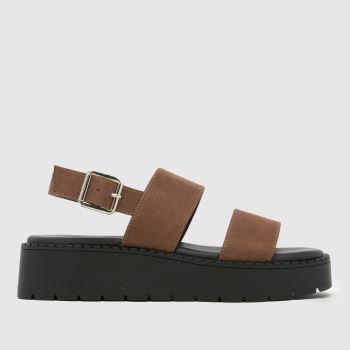 schuh Natural Tuscany Chunky Womens Sandals