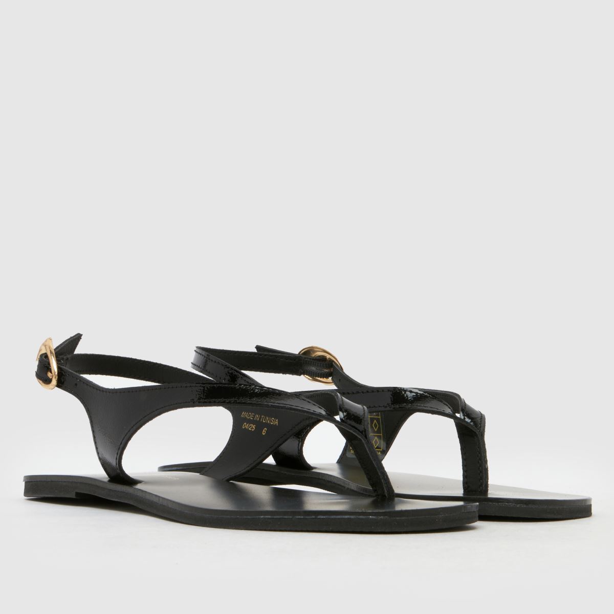 schuh Townsend Toe Post in Black schuh Townsend Toe Post 8