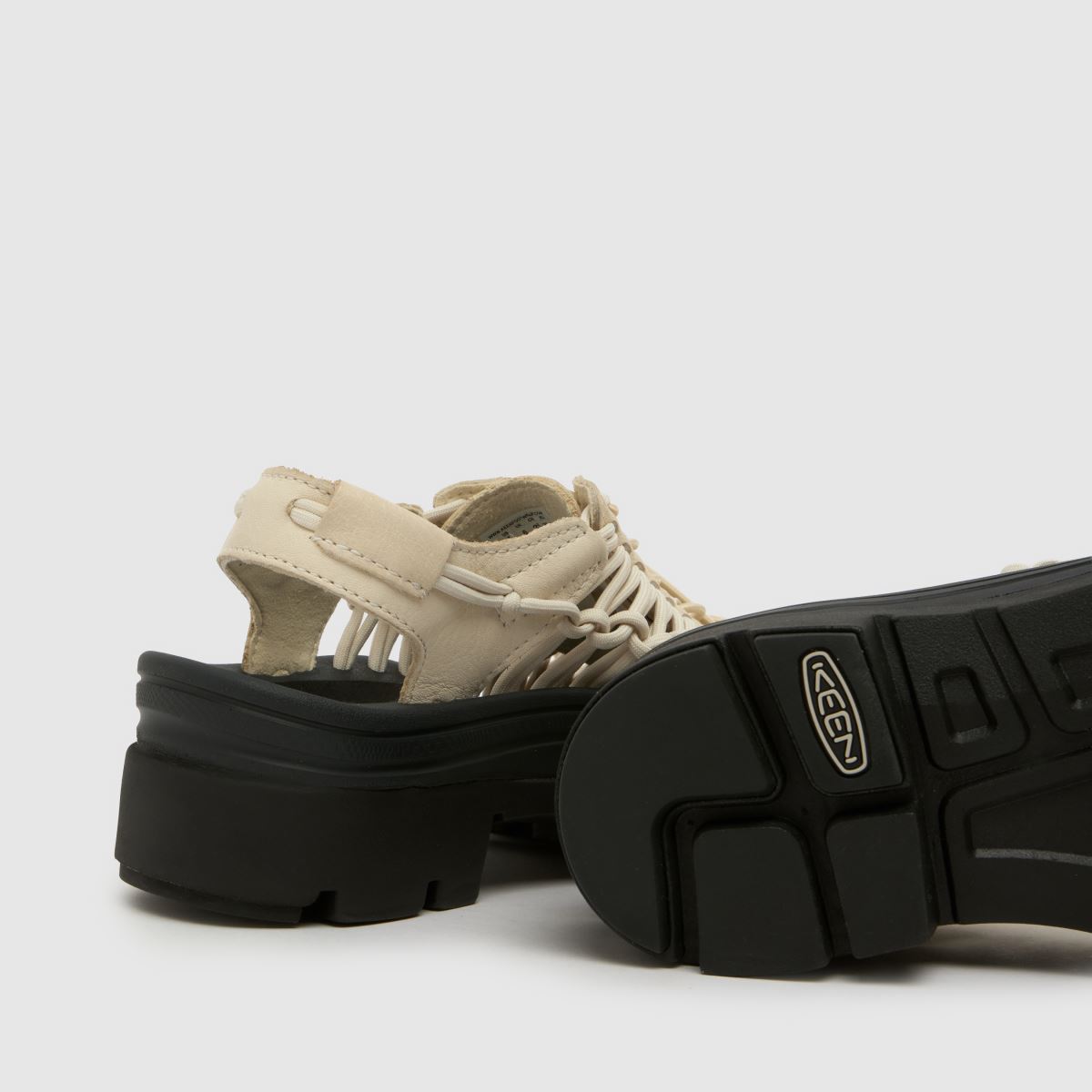 KEEN Uneek PLT in White KEEN Uneek PLT 7