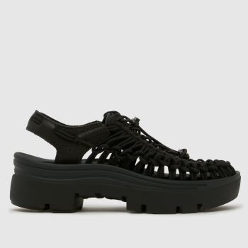 KEEN Black Uneek PLT Womens Sandals