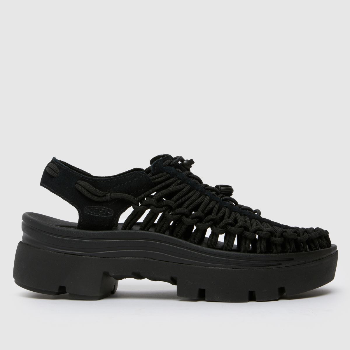KEEN UNEEK PLT ブラック/ブラック US 12 All Gender UNEEK PLT Tassel Sneaker | Black/Black | KEEN