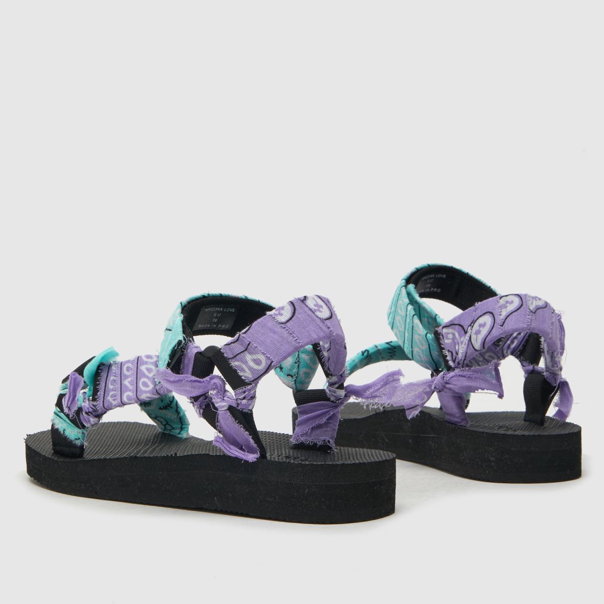 Womens Purple ARIZONA LOVE Trekky Bandana Sandals | schuh
