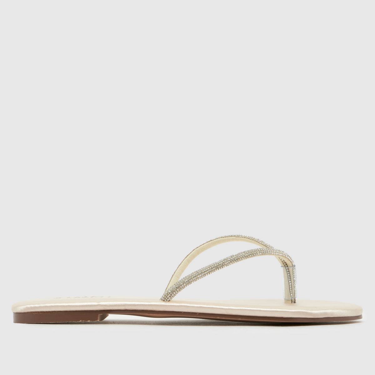 SIMMI Ersil Diamante Flip Flop in Beige SIMMI Ersil Diamante Flip Flop 4