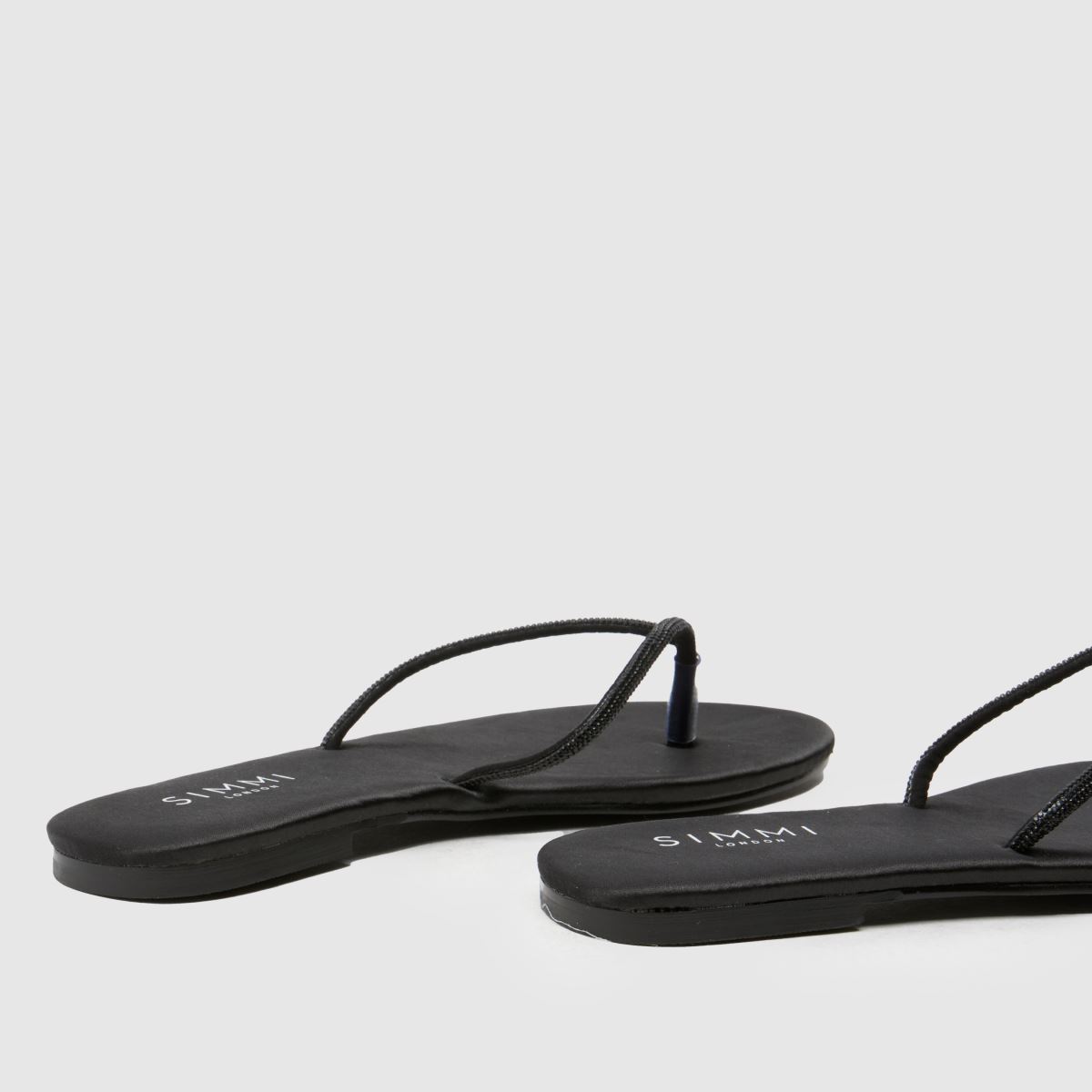 SIMMI Ersil Diamante Flip Flop in Black SIMMI Ersil Diamante Flip Flop 7
