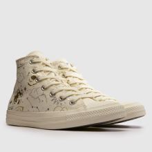 Converse Ctas Hi in Off-White Multi Converse Ctas Hi,2 of 4